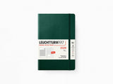 2026 Leuchtturm 1917 Monthly Planner with Notebook - FOREST GREEN Softcover