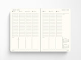 2026 Leuchtturm 1917 Week Planner - BLACK Hardcover