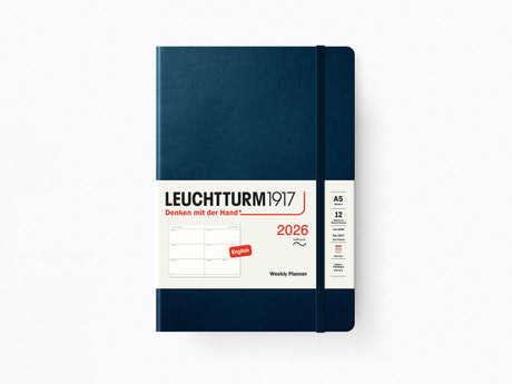 2026 Leuchtturm 1917 Weekly Planner - DEEP SEA Softcover