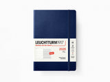 2026 Leuchtturm 1917 Weekly Planner & Notebook - NAVY Softcover, Ruled Pages
