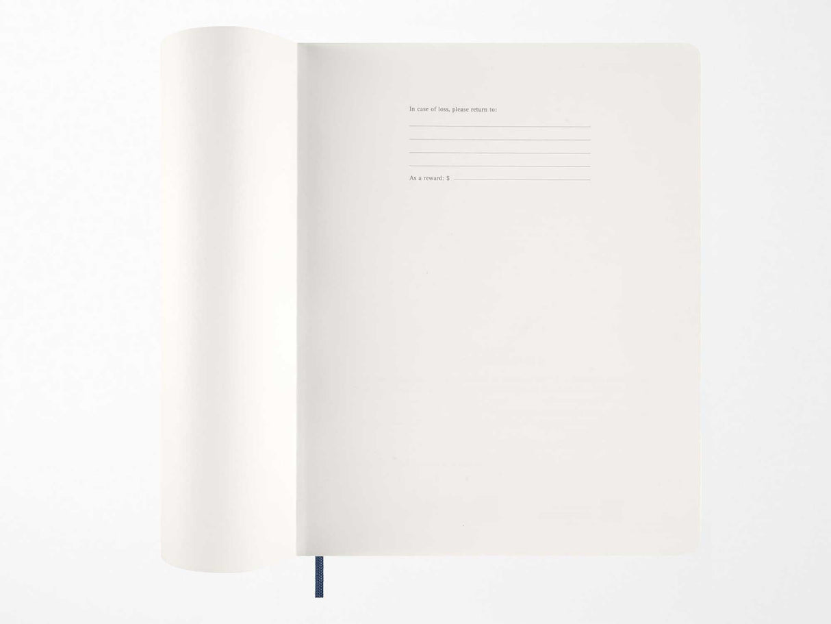 2026 Moleskine 15 Month Essential Weekly Vertical Planner - SAPPHIRE BLUE Softcover