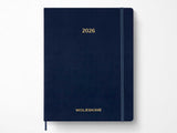 2026 Moleskine 15 Month Essential Weekly Vertical Planner - SAPPHIRE BLUE Softcover