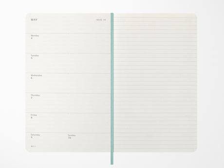 2026 Moleskine Precious & Ethical Weekly Planner - SAGE GREEN Softcover