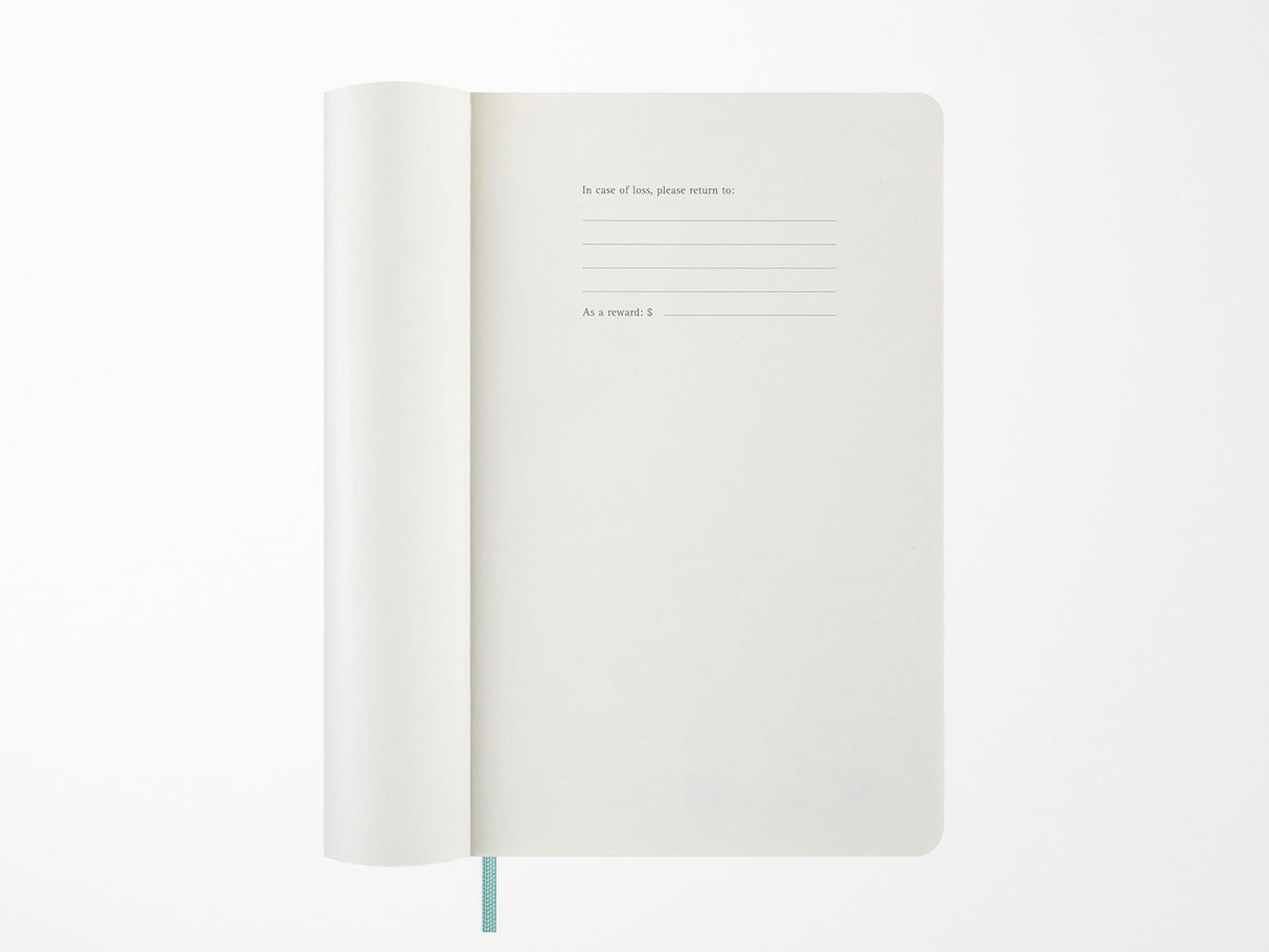 2026 Moleskine Precious & Ethical Weekly Planner - SAGE GREEN Softcover