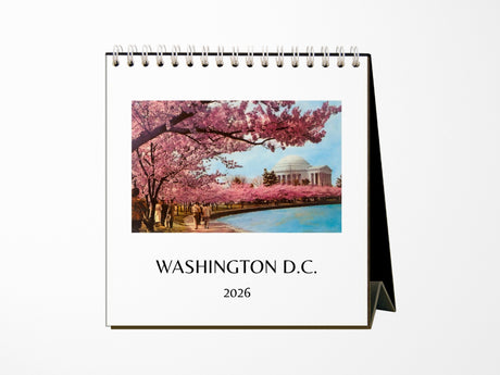 2026 Washington DC Desk Calendar