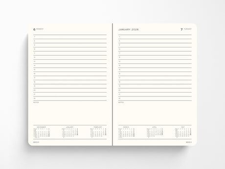 2027 Leuchtturm 1917 Daily Planner - BLACK
