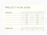 2027 Leuchtturm 1917 Monthly Planner with Notebook - BLACK