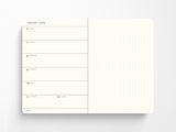 2027 Leuchtturm 1917 Weekly Planner & Notebook - BLACK Dotted