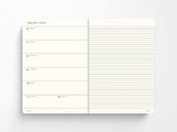 2027 Leuchtturm 1917 Weekly Planner & Notebook - FOREST GREEN Softcover