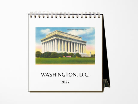 2027 Washington DC Desk Calendar
