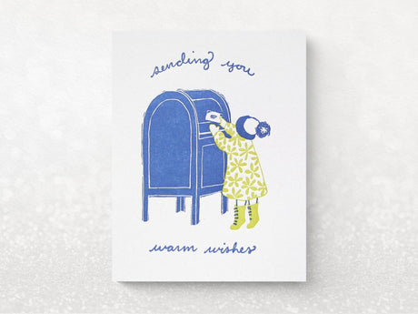 Little Letter Writer Holiday Greeting Cards, Box of 10