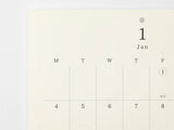 MD Wall Calendar 2027 Bi Folded A3
