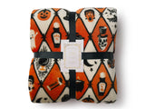 Halloween Argyle Fleece Blanket