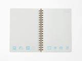 Japanese Ring Notebook - Cheerful Friends