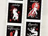 Cryptid Stamps Washi Tape