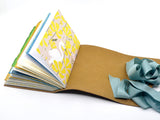 Beach Day One of a Kind Leather Journal