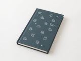 Midori Book Style Diary 2027 - Navy Dog