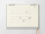 MD Desk Calendar 2027 Monthly + Memo