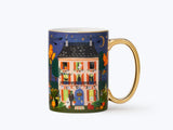 Haunted House Porcelain Mug