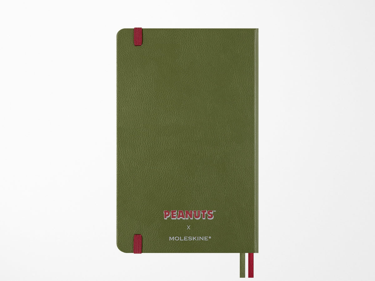 Moleskine x Peanuts Limited Edition Large Green Undated Planner 2026