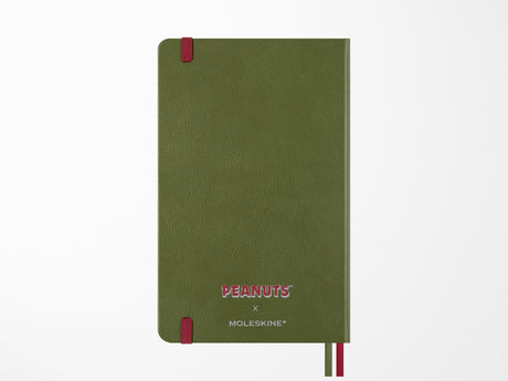 Moleskine x Peanuts Limited Edition Large Green Undated Planner 2026