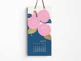 Midori Wall Calendar 2027 - Echizen Washi Flower