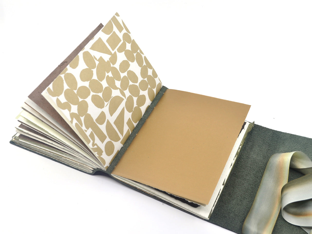 Climbing Ivy One of a Kind Leather Journal