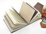 Copper Patina One of a Kind Leather Journal