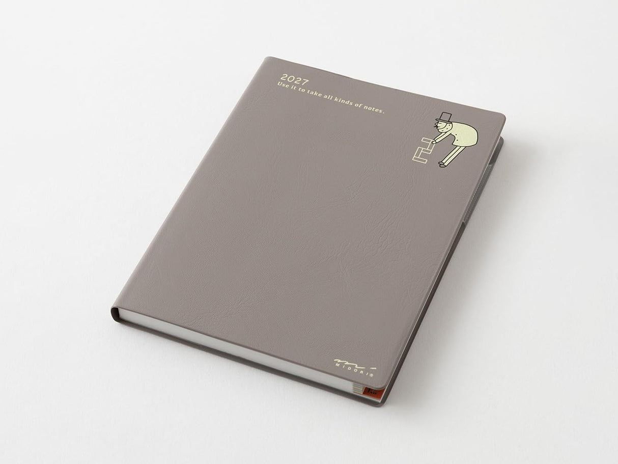 Midori Pocket Diary B6 Ojisan 2027