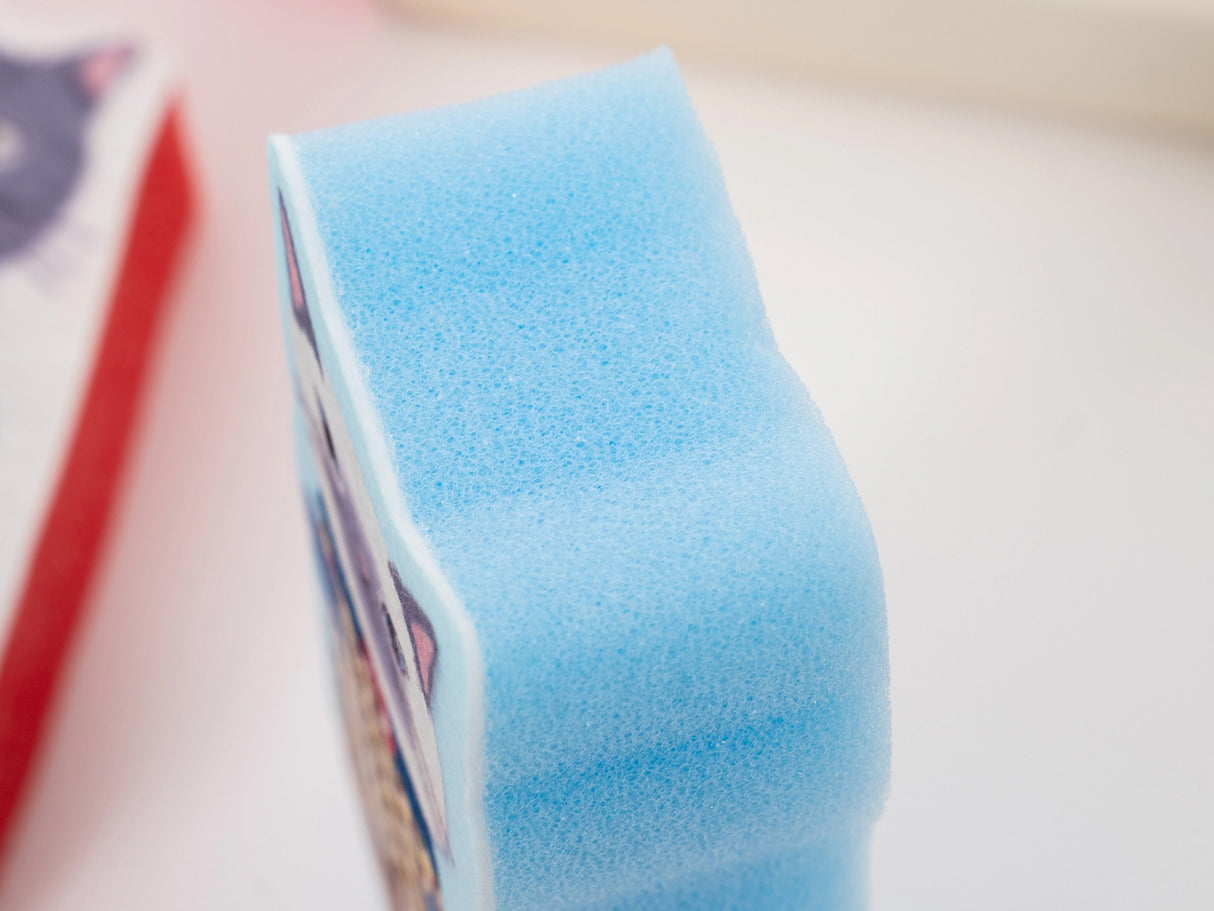 Kusuguru Japan Neko-San Kitchen Sponges Set of 3