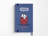 Moleskine x Peanuts Limited Edition Snoopy Large Blue Ruled Page Notebook