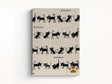 Japanese Cat Textile Notebook
