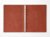 PLOTTER Limited Edition LISCIO Red Leather 6 Ring Leather Binder with Accessories - A5