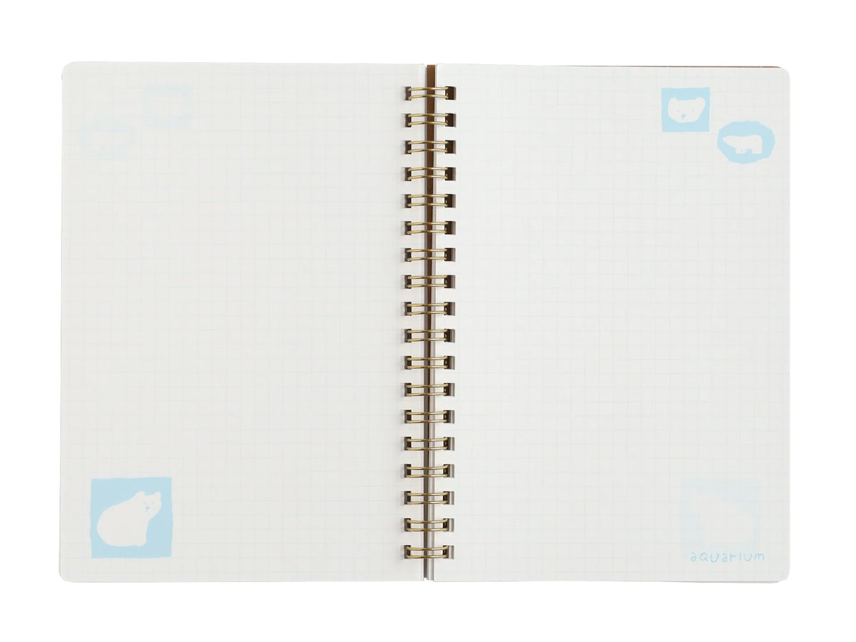 Japanese Ring Notebook - Polar Bear