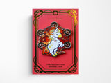Lucky Coins Fire Horse Enamel Pin