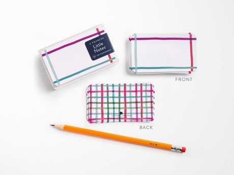 E. Frances Happy Plaid Little Notes®