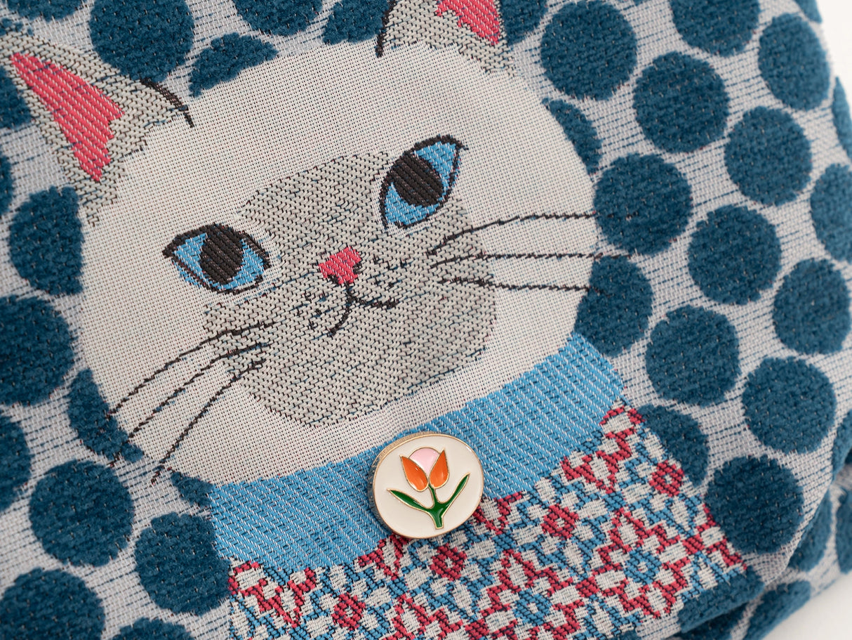 Kusuguru Japan Honey Bean Jacquard Pouch