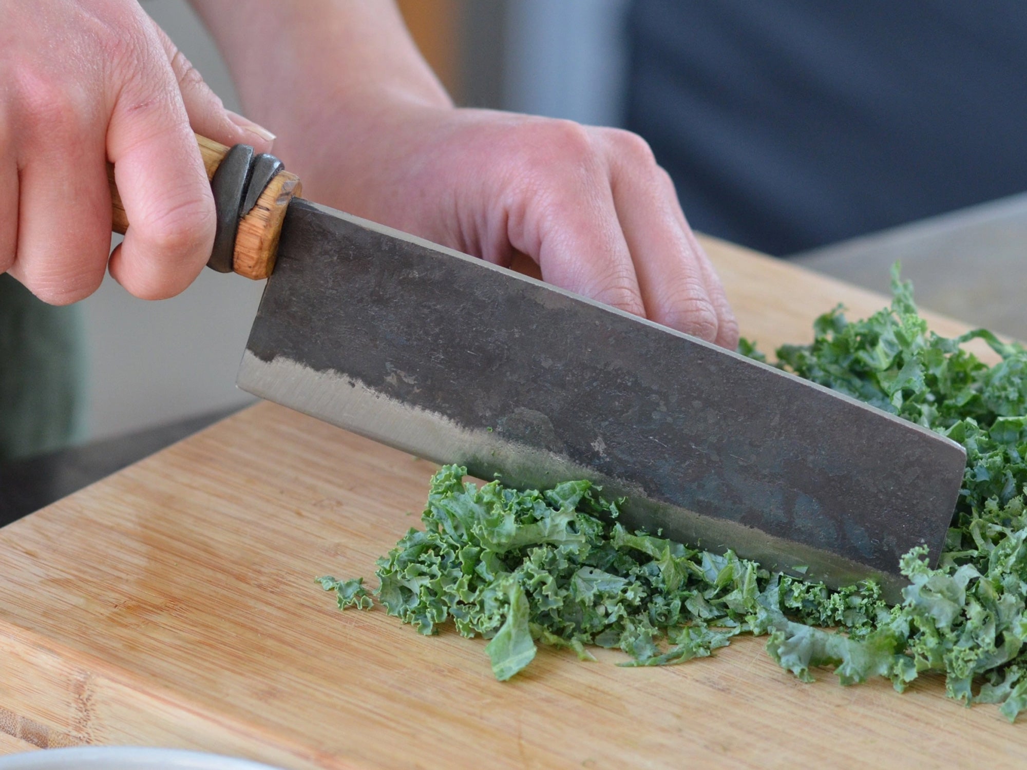 Master Shin's Anvil #63 Vegetable Knife - Thumbnail 4