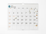 Midori Wall Calendar 2027 - Ojisan
