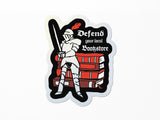 Defend Your Local Bookstore Die Cut Sticker