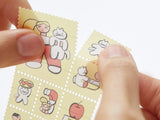Kitta Washi Stamp Style Stickers - Playmates