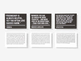 Stoicism Prompt Card Set