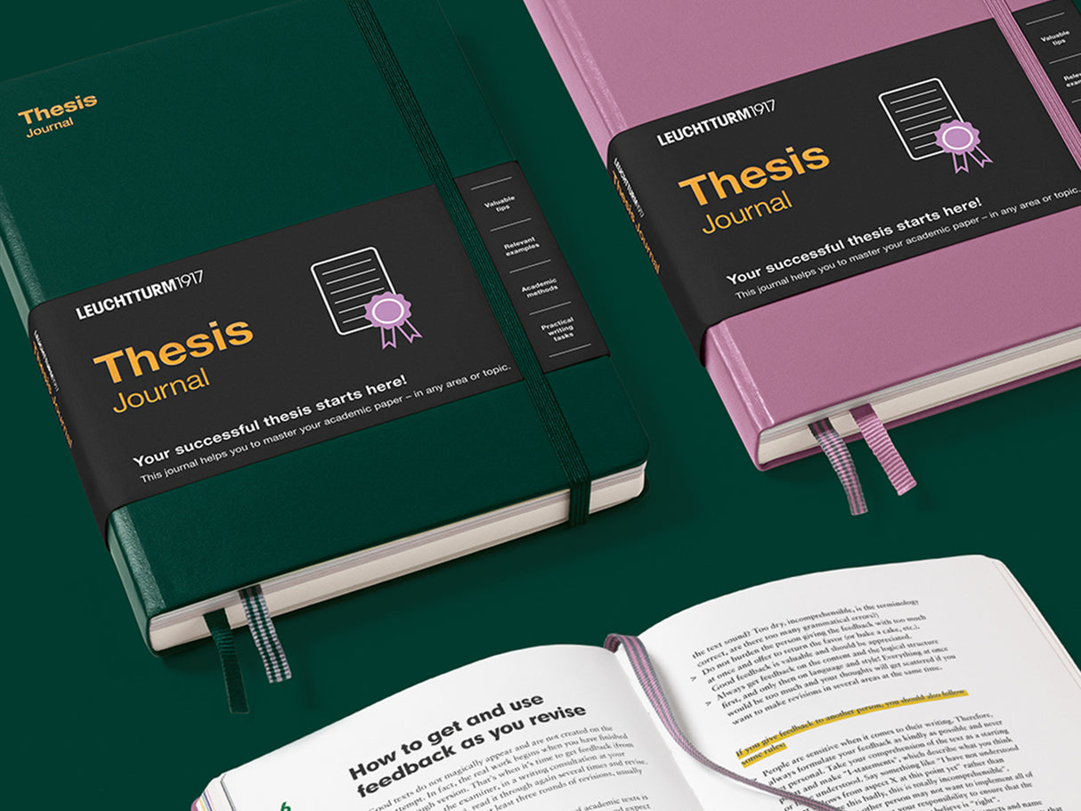 Leuchtturm 1917 Thesis Journal - Dusty Rose