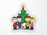 Peanuts Christmas Vinyl Sticker