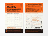 PLOTTER Refill Monthly Schedule Refill 2027 - Mini Size