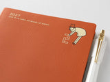 Midori Pocket Diary A6 Monthly Ojisan 2027
