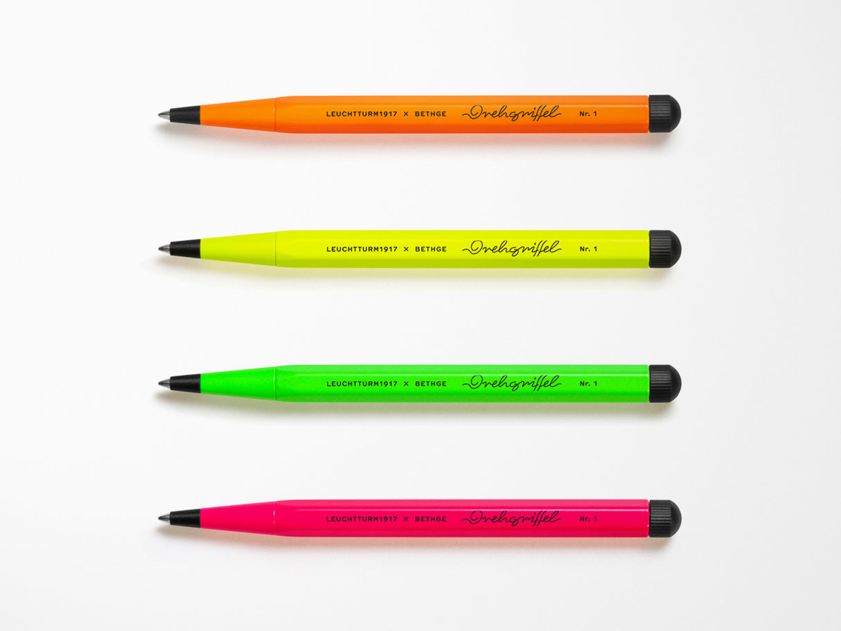 Leuchtturm1917 Drehgriffel Ballpoint Pen - Luminous Neon Limited Edition