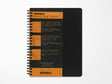 Rhodia Spiral A5+ Meeting Book