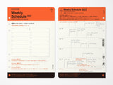 PLOTTER Refill Weekly Schedule Refill 2027 - A5 Size