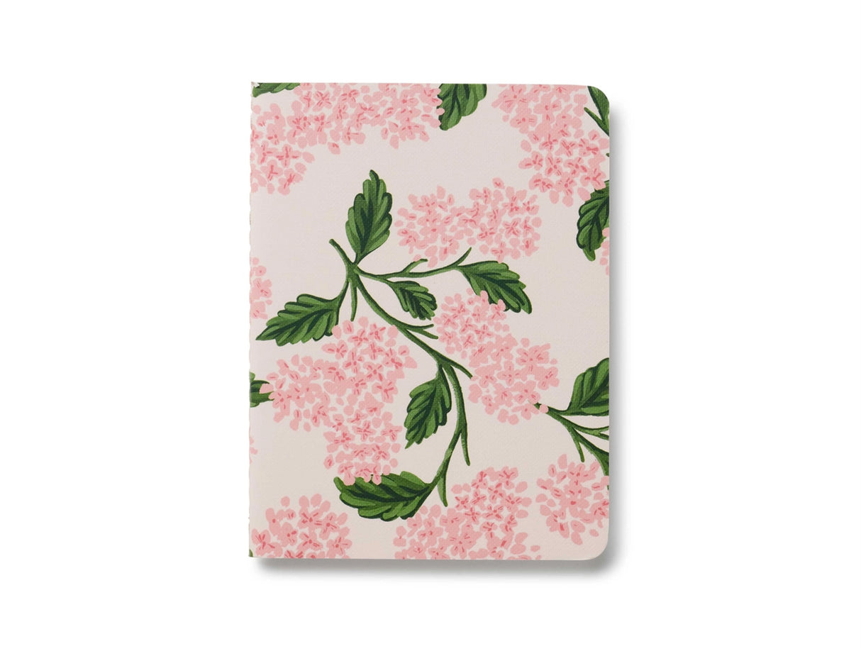 Hydrangea Pocket Notebook Boxed Set of 8